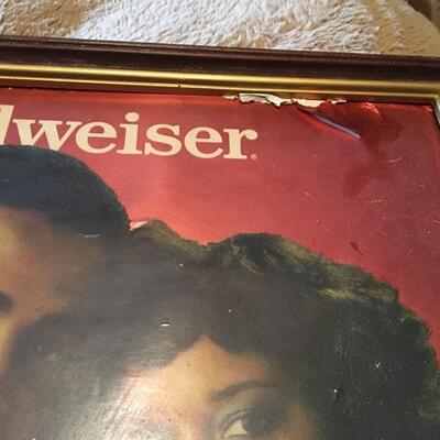 Rare Original Budweiser Advertisement 065-140