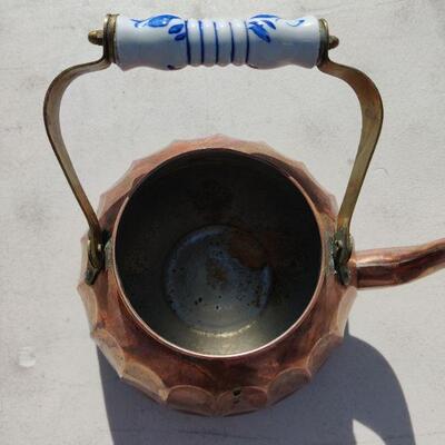 Vintage Copper tea pot