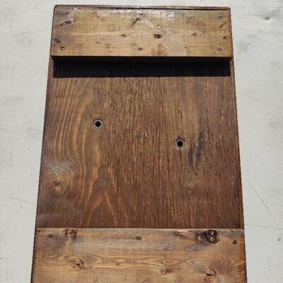 Wood tray