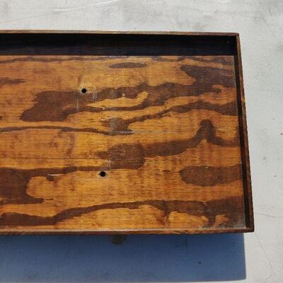 Wood tray