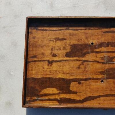 Wood tray