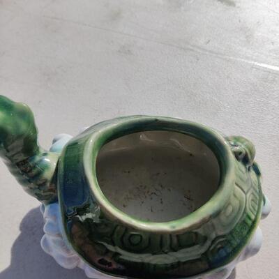 Glass turtle dish