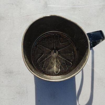 Vintage flour sifter
