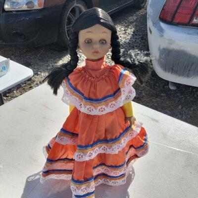 Vintage porcelain doll