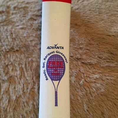 Billie Jean King Vintage Tennis Racket with Signed Cover. LOT 57