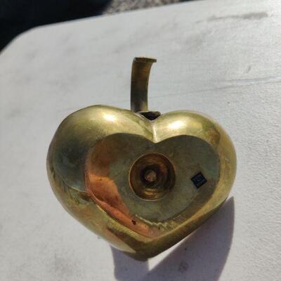 Brass candle holder