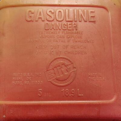 5 gallon gas canister