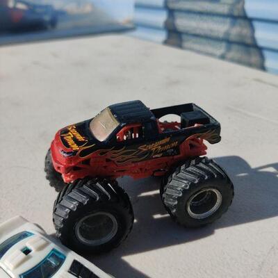 Monster truck and car toy