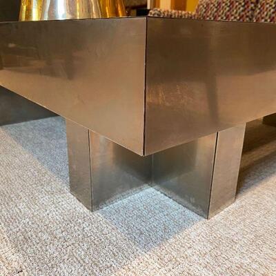 Milo Baughman Style Mid Century Modern Sculptural Coffee Table Modular Set