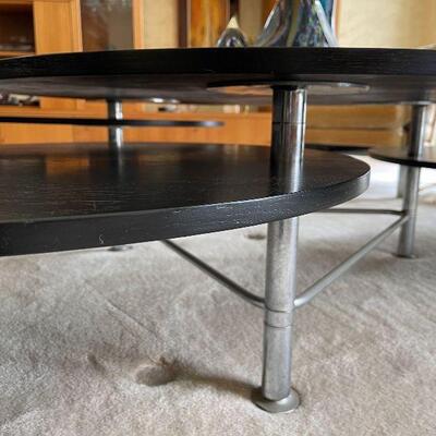 Contemporary Modern/ Mid Century Modern Coffee Table w/ Extending Platforms