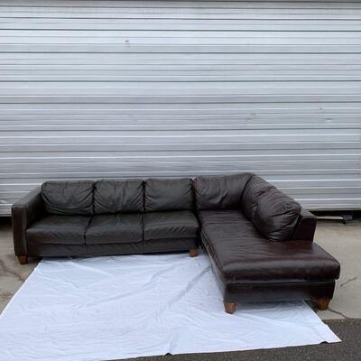 #22 Leather Couch