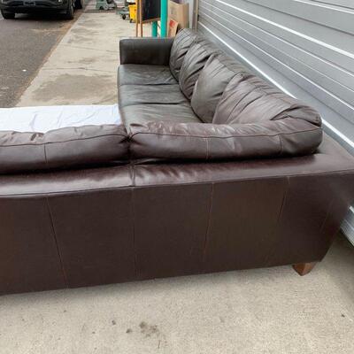 #22 Leather Couch