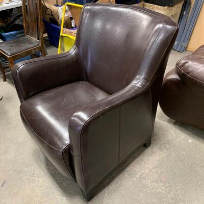 #5 Leather Arm Chair