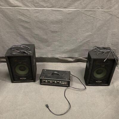 #8 Phonic Powered Mixer & Phonic Speakers