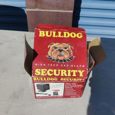 Bulldog security car alarm