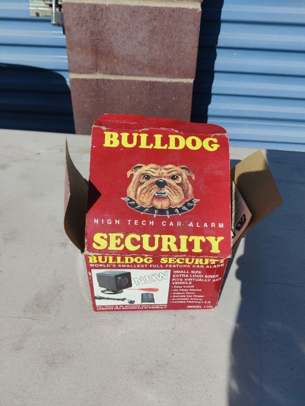 Bulldog security car alarm
