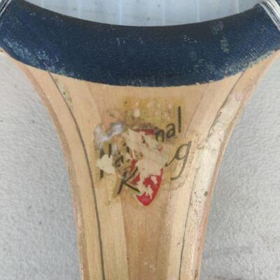 Vintage tennis racket