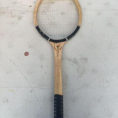 Vintage tennis racket