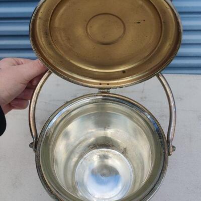 Brass ice bucket