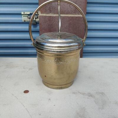Brass ice bucket