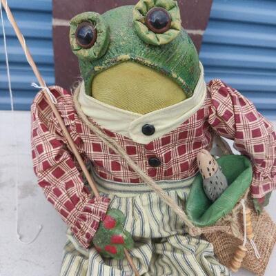 Fishing frog