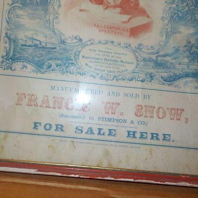 " Stimpson's Commercial Writing Fluid". approx. 1850's.