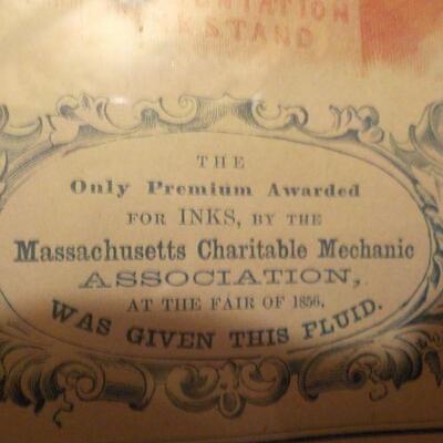 " Stimpson's Commercial Writing Fluid". approx. 1850's.