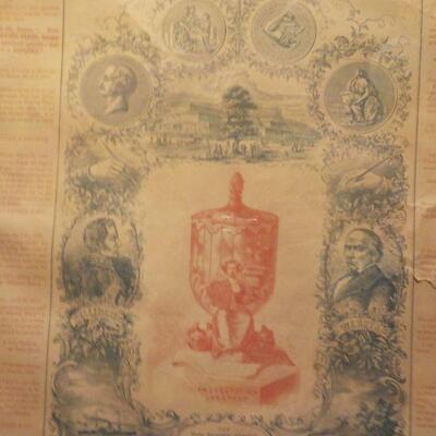 " Stimpson's Commercial Writing Fluid". approx. 1850's.