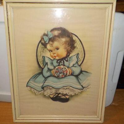 " Sitting Betty ", Original print.
