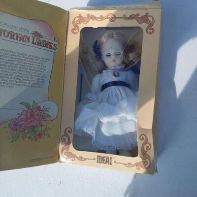 Vintage doll in box
