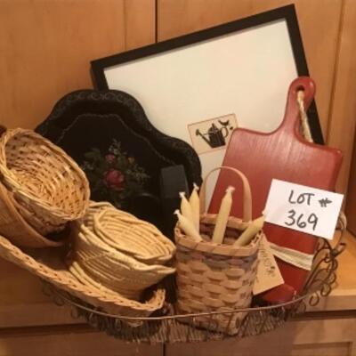 C - 369 Lot of Country Decor Items 