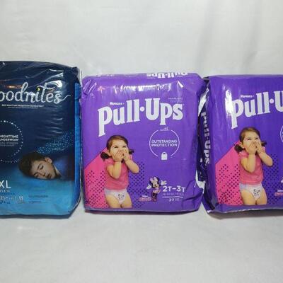 100- Diapers & Nighttime Underwear