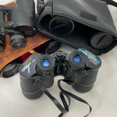 -165- Four Sets of Binoculars