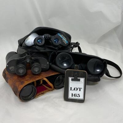 -165- Four Sets of Binoculars