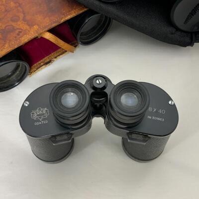 -165- Four Sets of Binoculars