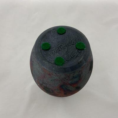 -175- Artist Signed Pottery Vase | Graydon 2003