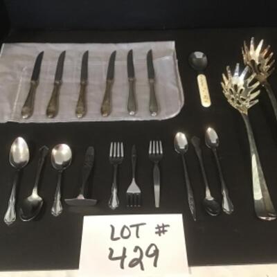 D - 429  19 pc Stainless Steel Lot 