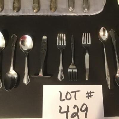 D - 429  19 pc Stainless Steel Lot 