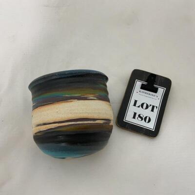 -180- Hand Crafted Art Pottery | Wall Pocket