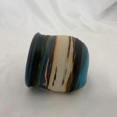 -180- Hand Crafted Art Pottery | Wall Pocket
