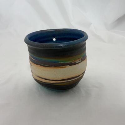 -180- Hand Crafted Art Pottery | Wall Pocket