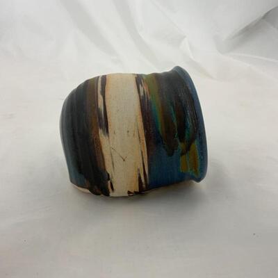 -180- Hand Crafted Art Pottery | Wall Pocket