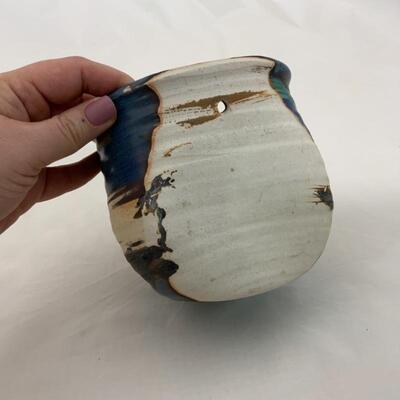 -180- Hand Crafted Art Pottery | Wall Pocket
