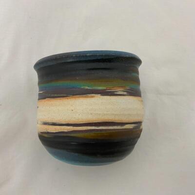 -180- Hand Crafted Art Pottery | Wall Pocket
