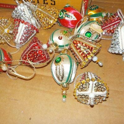 " 1940's Hand Made USA, Christmas Ornaments ".