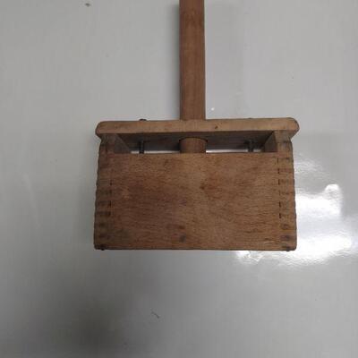 Antique butter press