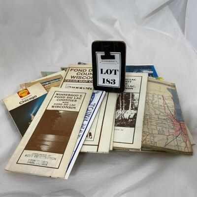 -183- Thirty-Three Miscellaneous Maps | Midwest