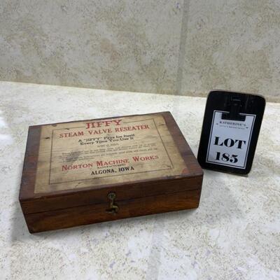 -185- Jiffy Steam Valve Reseater Set | Norton Machine Works | Algona, IA