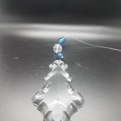 Lot #44 - Crystal and glass suncatcher