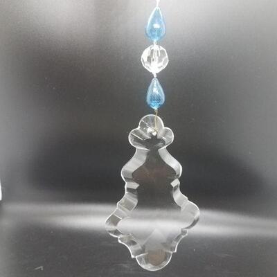 Lot #44 - Crystal and glass suncatcher